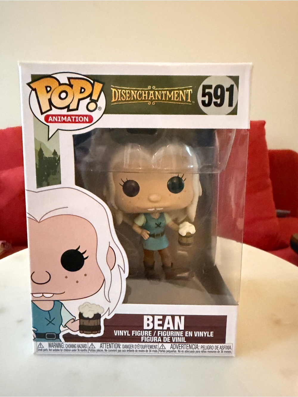 Funko Pop! Disenchantment Bean #591 Vaulted Netflix Figure